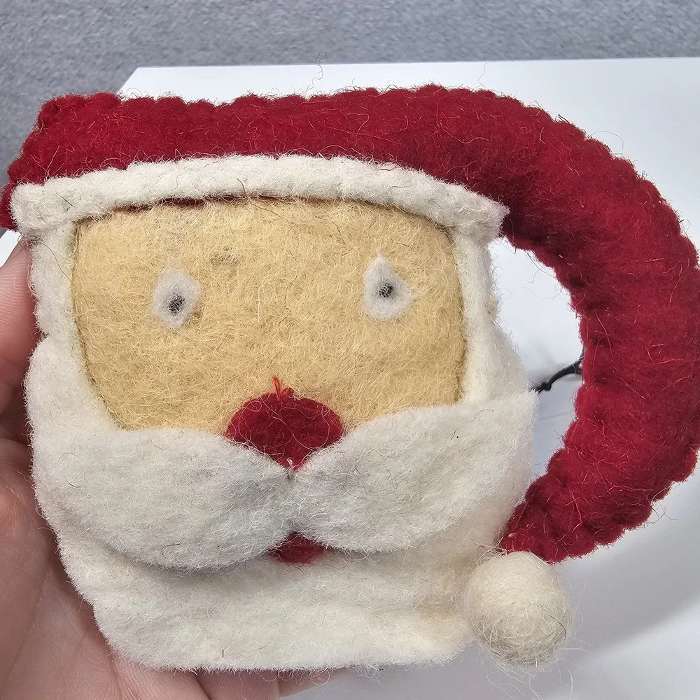 Handmade santa claus